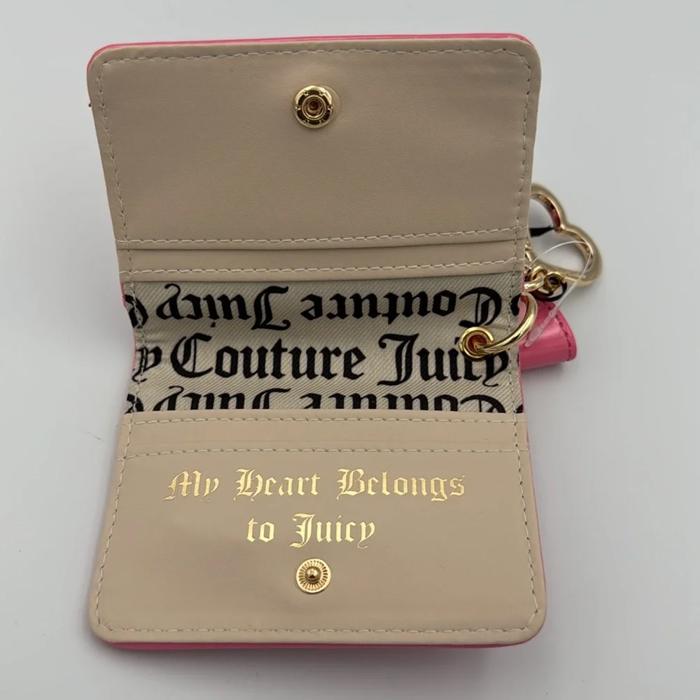 Juicy‎ Couture Pink Bow Tote & Wallet Set NWT Gold Hardware Large Bag